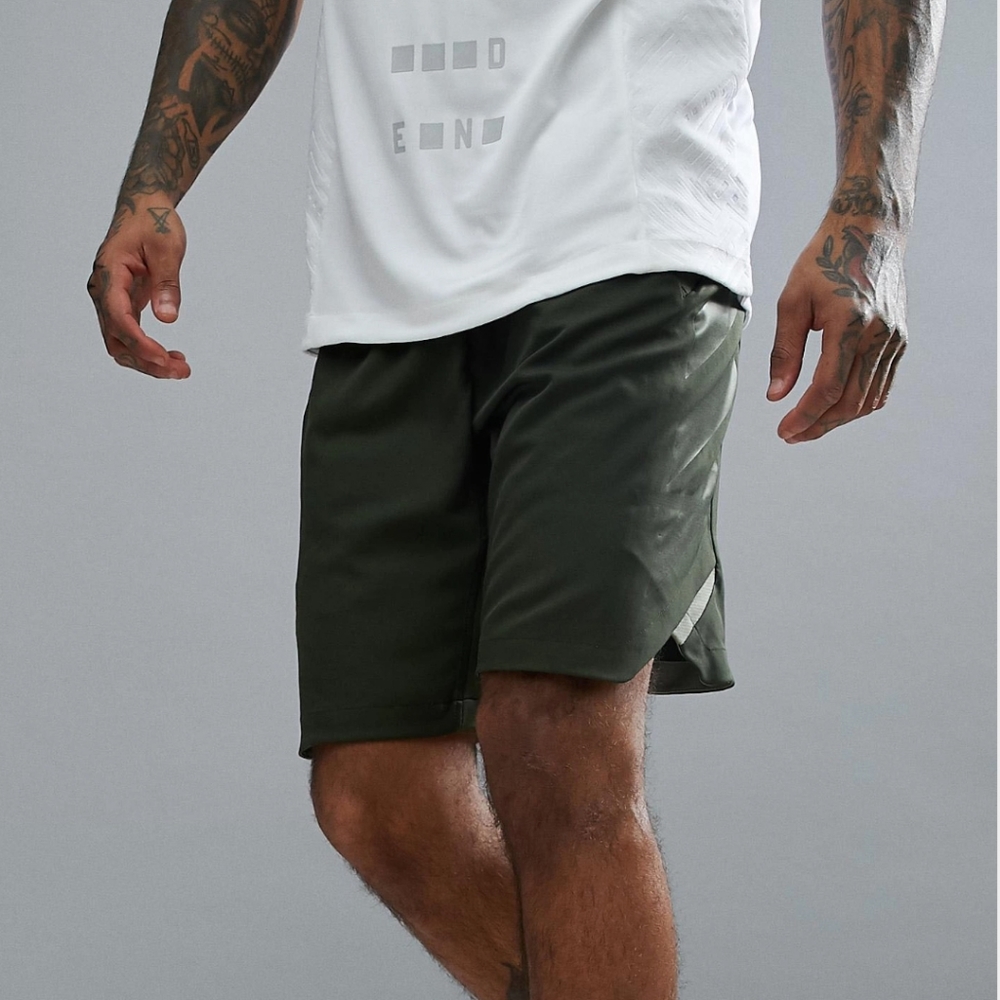 adidas Men's Athletic Shorts - Dark Green